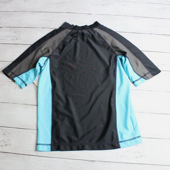 Joe Boxer Boy's Rash Guard Swim Shirt Size M 10 12 UPF 50 Sun Protection - Picture 7 of 7